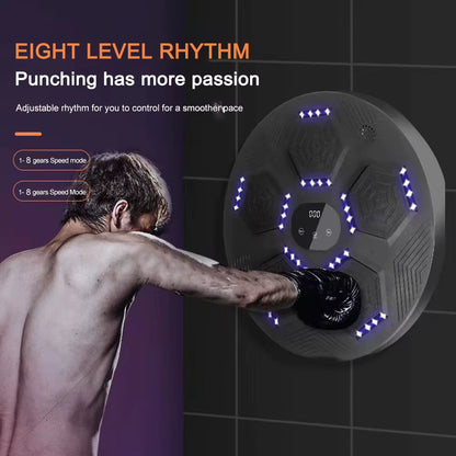 Intelligent Music Boxing Trainer Electronic Boxing Machine Response Target Home Wall Hanging Sanda Sandbag Boxing Game Training