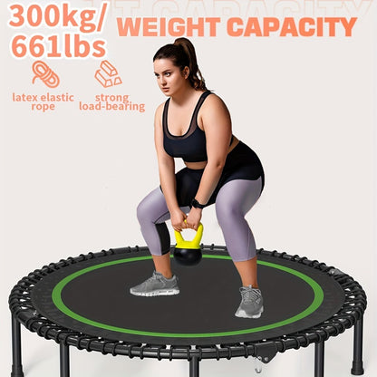 661 lbs Fitness Trampoline – Stable, Fun & Effective Workouts at Home or Outdoors!