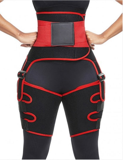 Adjustable Sports Waist Belt with Leg Straps – Support & Compression for Training