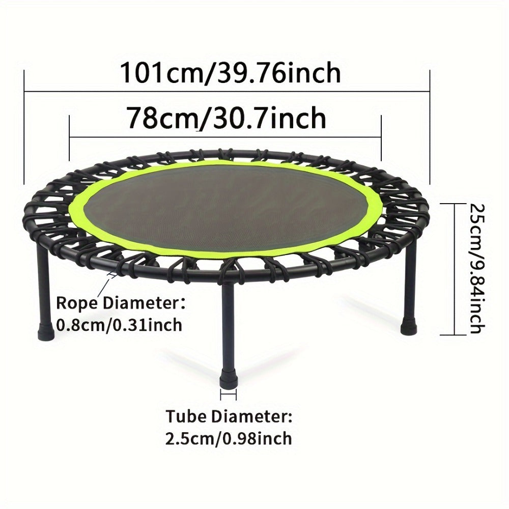 661 lbs Fitness Trampoline – Stable, Fun & Effective Workouts at Home or Outdoors!