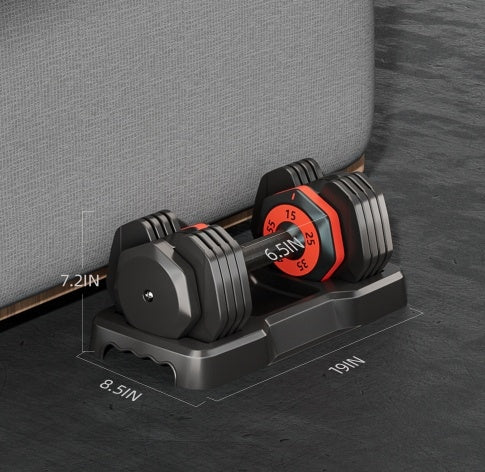 10-in-1 Adjustable Dumbbell Set – Fast & Versatile Home Gym Solution!