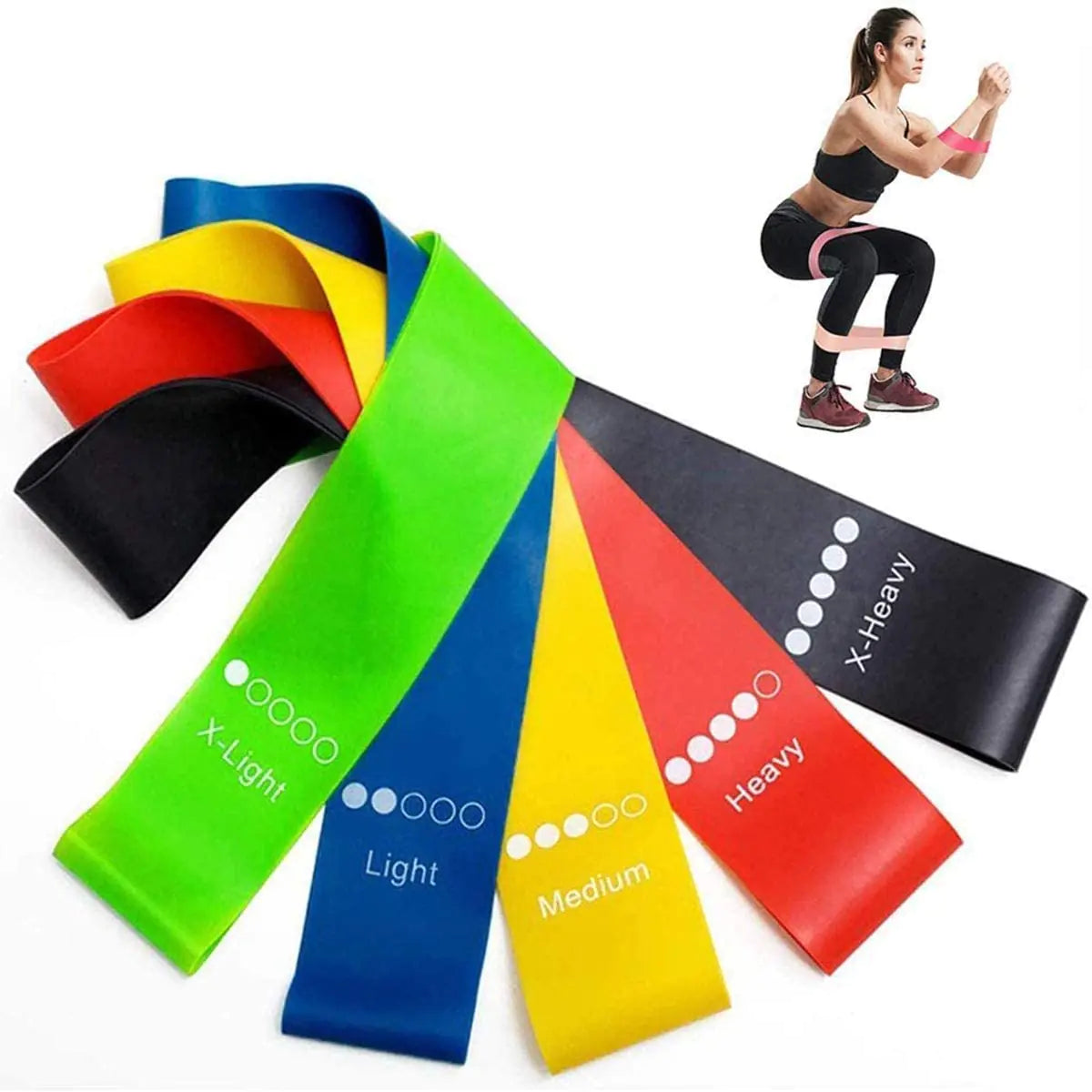 Resistance Exercise Band Set – Versatile Strength & Training Kit